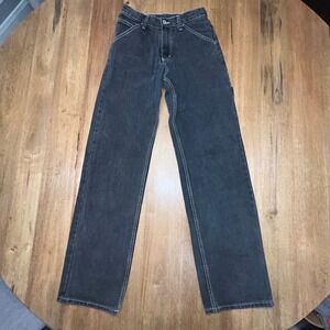 J GALT Black Carpenter Jeans Denim Size S Brandy Melville Baggy Fit Jeans Skater